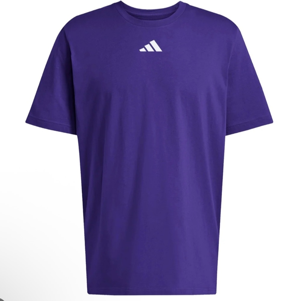 Adidas Men’s Large Creator Sport Shirt Purple NWT